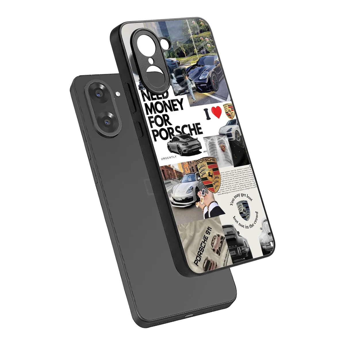 Luxe Dreams sleek oneplus nord ce5 5g cover with tempered glass back and TPU edges