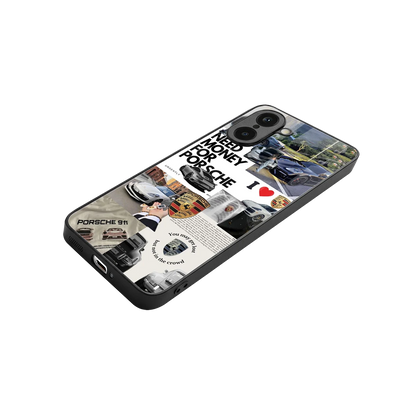 Luxe Dreams stylish phone case for oneplus nord ce5 5g | glossy glass and slim fit