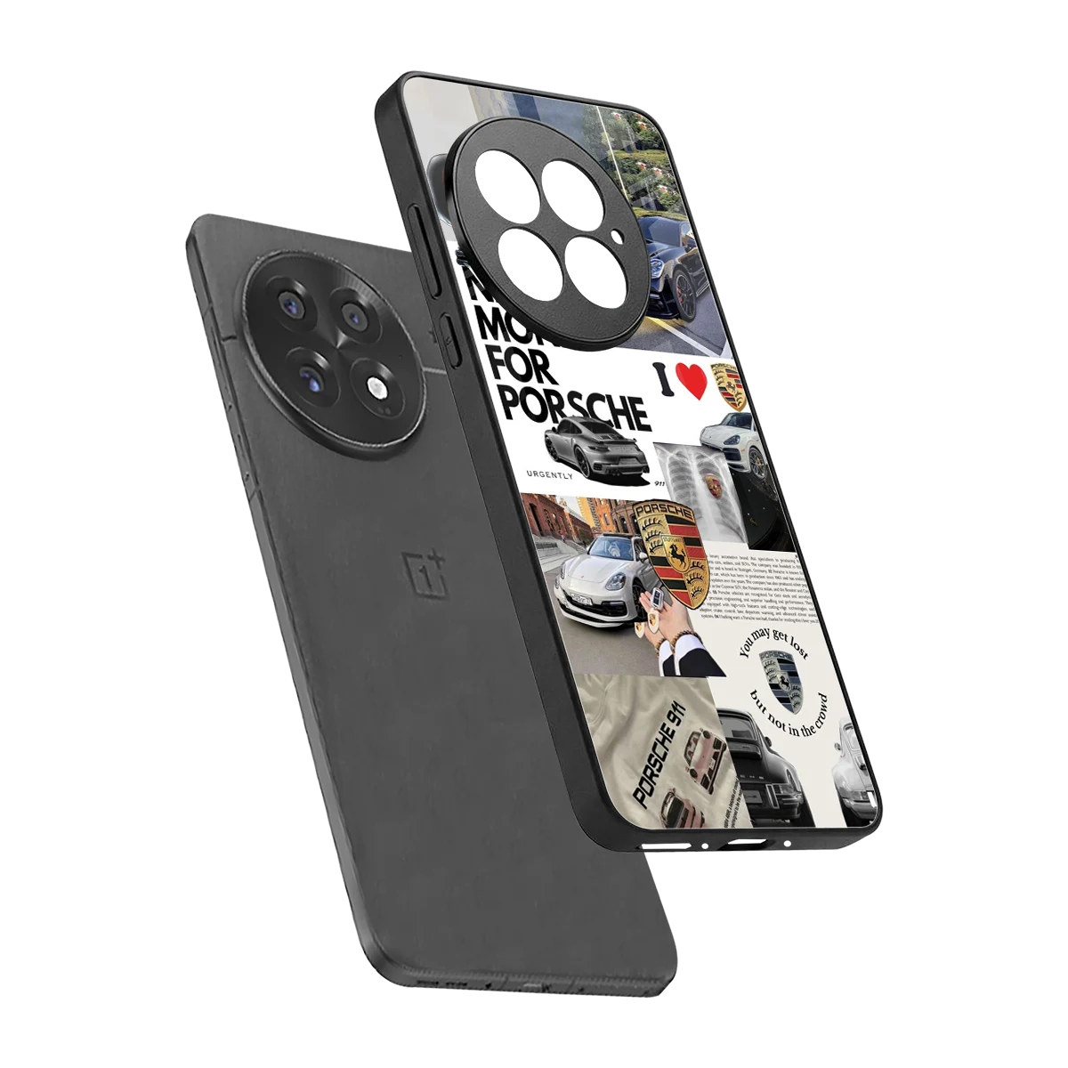 Luxe Dreams sleek oneplus 13 cover with tempered glass back and TPU edges
