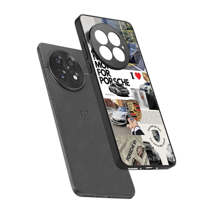 Luxe Dreams sleek oneplus 13 cover with tempered glass back and TPU edges