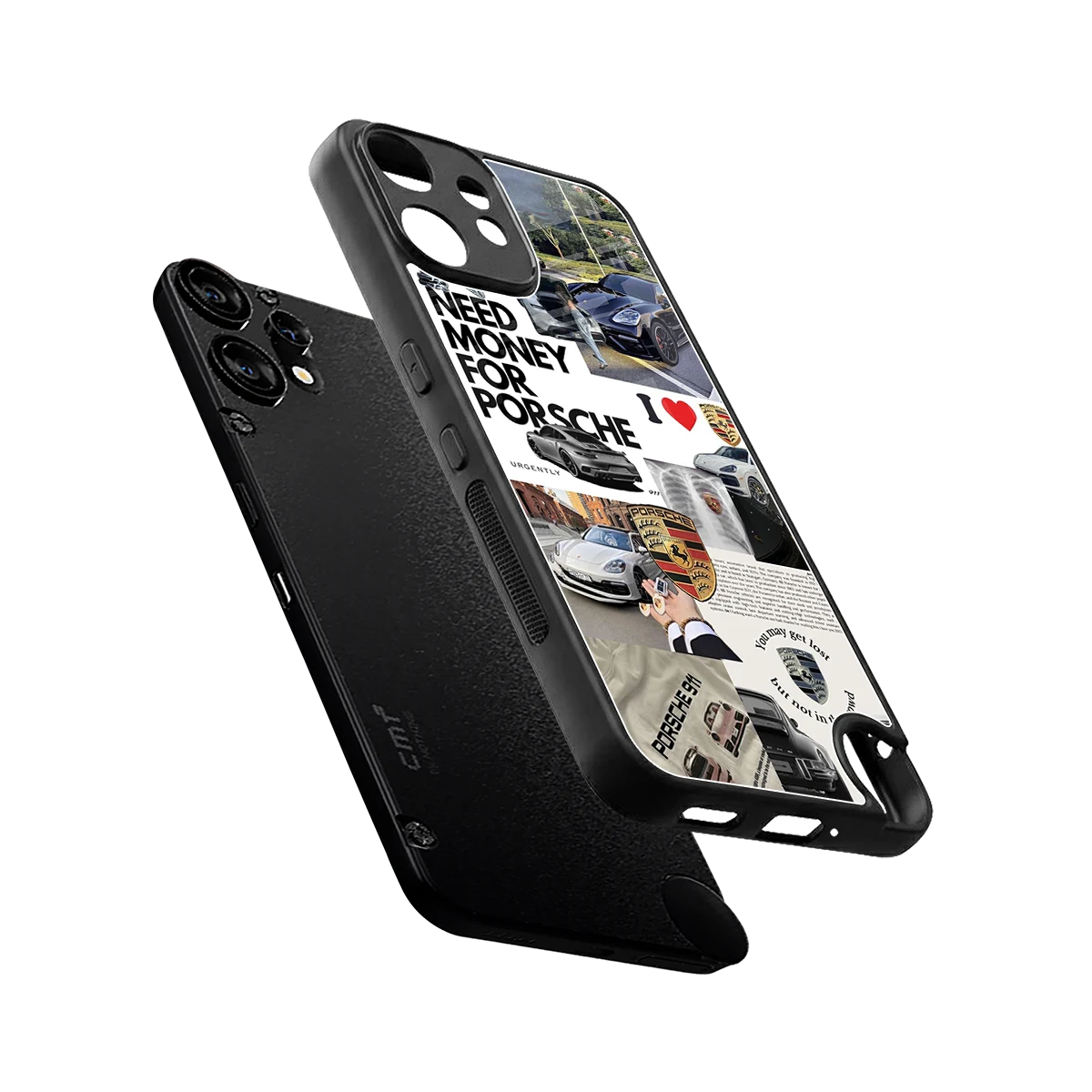 Luxe Dreams sleek cmf nothing phone 2 pro cover with tempered glass back and TPU edges
