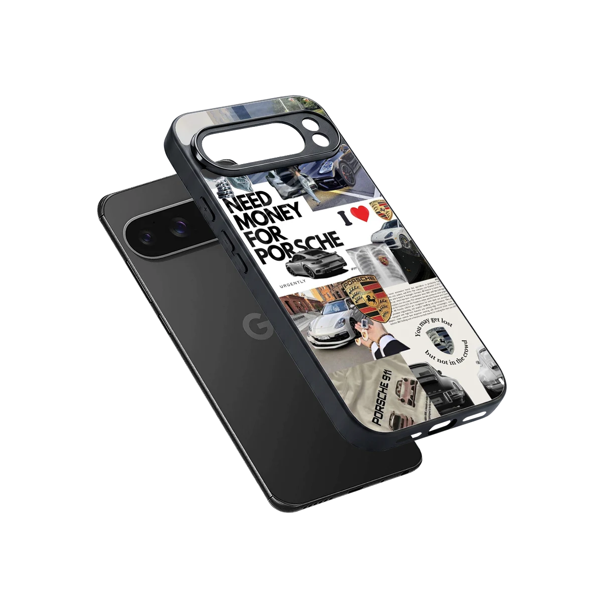 Luxe Dreams sleek google pixel 10 pro xl cover with tempered glass back and TPU edges