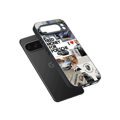 Luxe Dreams sleek google pixel 10 pro xl cover with tempered glass back and TPU edges