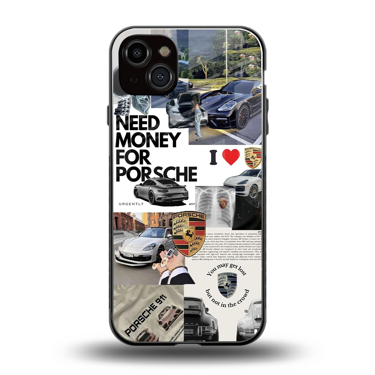 Luxe Dreams back phone cover | glass case for iphone 15 plus