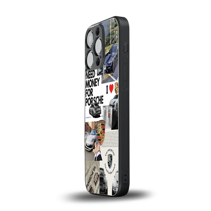 Luxe Dreams iphone 15 pro mobile cover | shockproof glass phone case