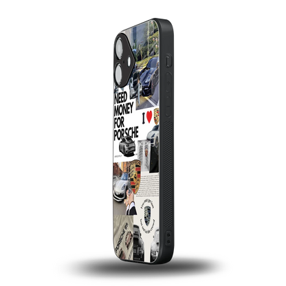 Luxe Dreams iphone 16 plus mobile cover | shockproof glass phone case
