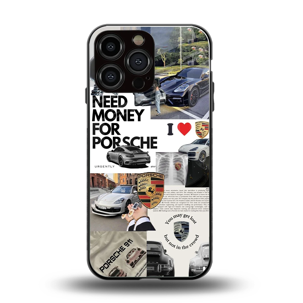 Luxe Dreams back phone cover | glass case for iphone 16 pro max