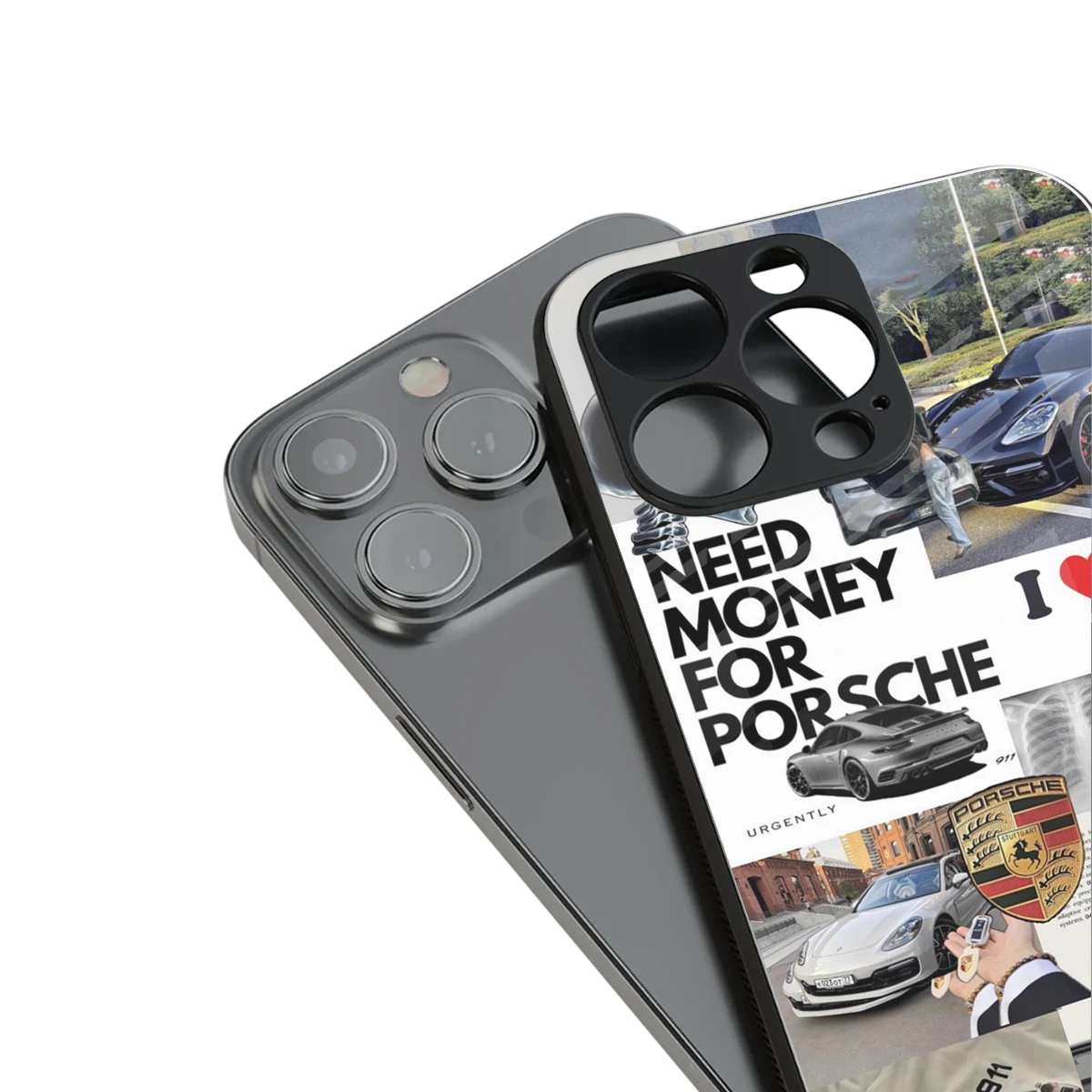 Luxe Dreams stylish phone case for iphone 16 pro max | glossy glass and slim fit