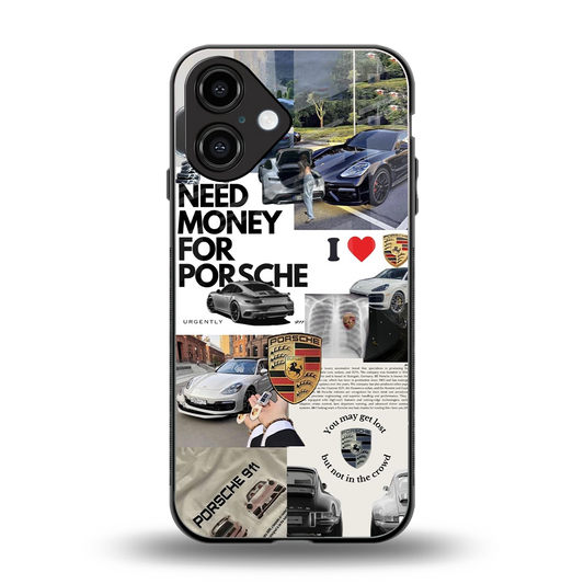 Luxe Dreams back phone cover | glass case for iphone 16