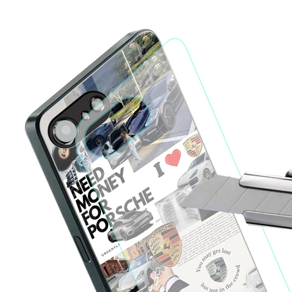 Luxe Dreams stylish phone case for iphone 16e | glossy glass and slim fit