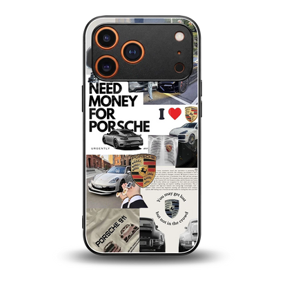 Luxe Dreams back phone cover | glass case for iphone 17 pro max