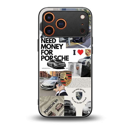 Luxe Dreams back phone cover | glass case for iphone 17 pro max
