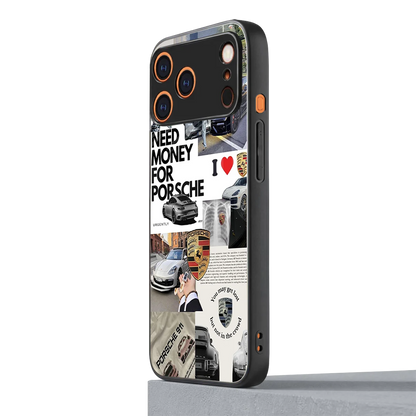 Luxe Dreams iphone 17 pro max mobile cover | shockproof glass phone case