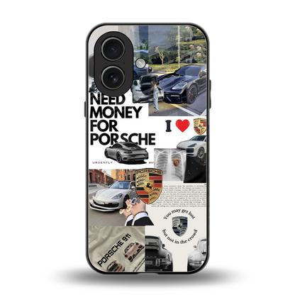 Luxe Dreams back phone cover | glass case for iphone 17