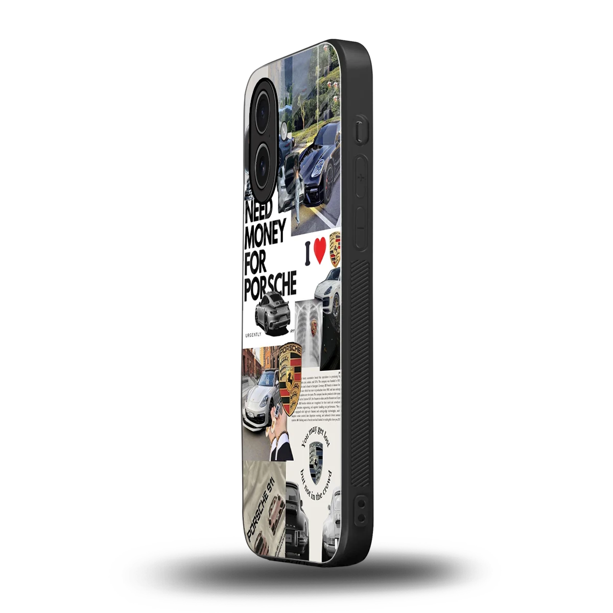 Luxe Dreams iphone 17 mobile cover | shockproof glass phone case