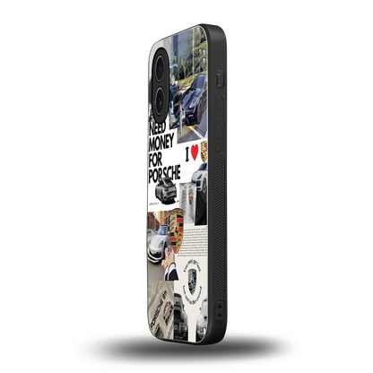Luxe Dreams iphone 17 mobile cover | shockproof glass phone case