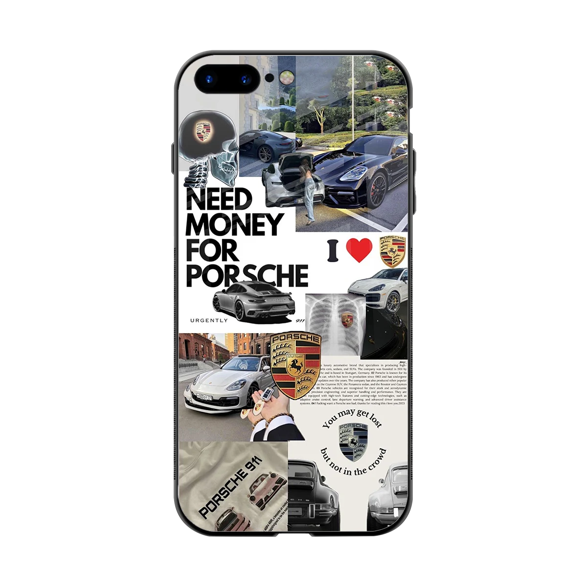 Luxe Dreams back phone cover | glass case for iphone 7 plus