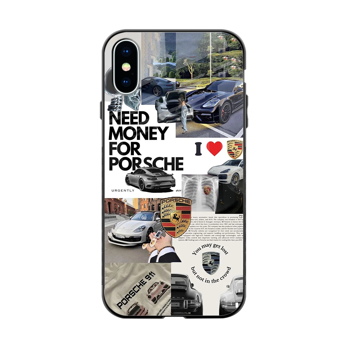 Luxe Dreams back phone cover | glass case for iphone x