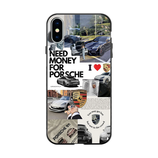 Luxe Dreams back phone cover | glass case for iphone x