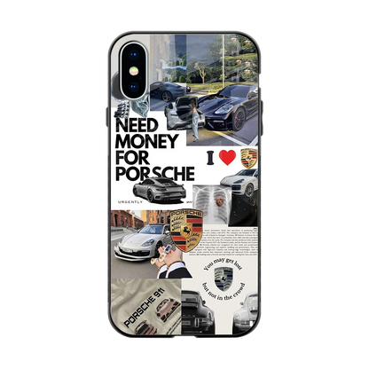 Luxe Dreams back phone cover | glass case for iphone xs