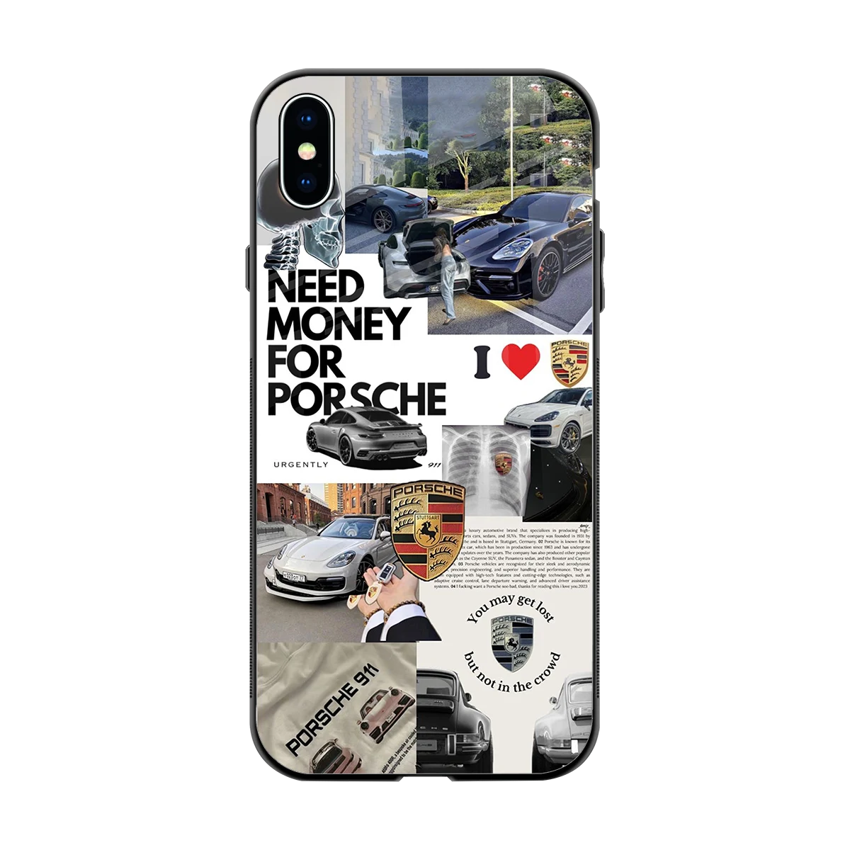 Luxe Dreams back phone cover | glass case for iphone xs max