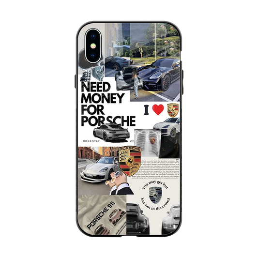 Luxe Dreams back phone cover | glass case for iphone xs max