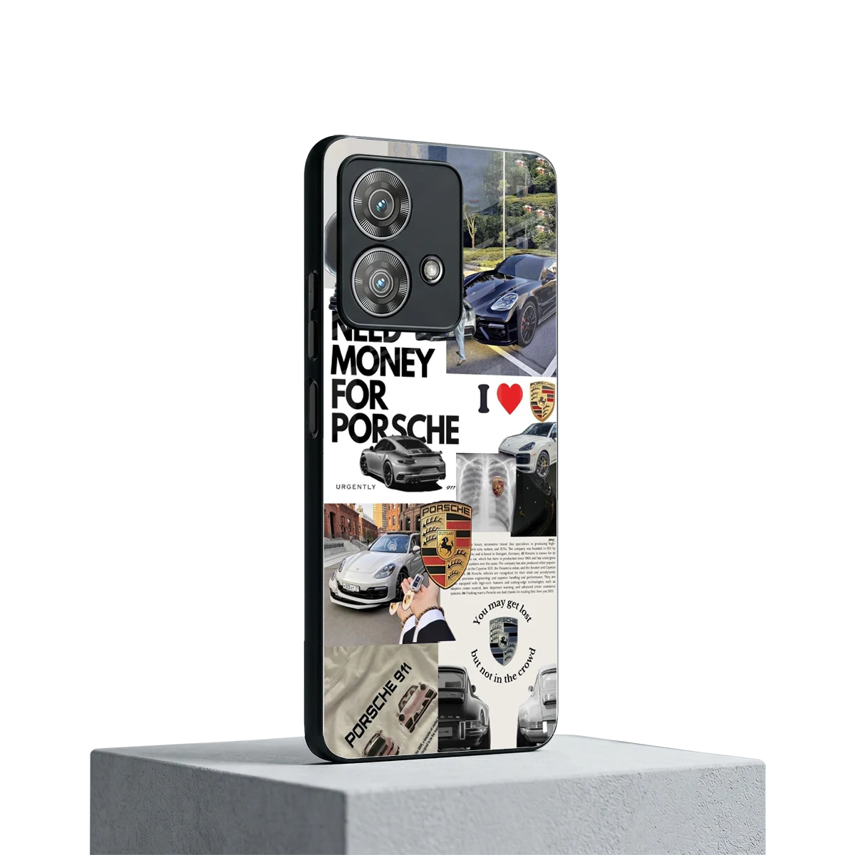 Luxe Dreams motorola edge 40 neo 5g mobile cover | shockproof glass phone case