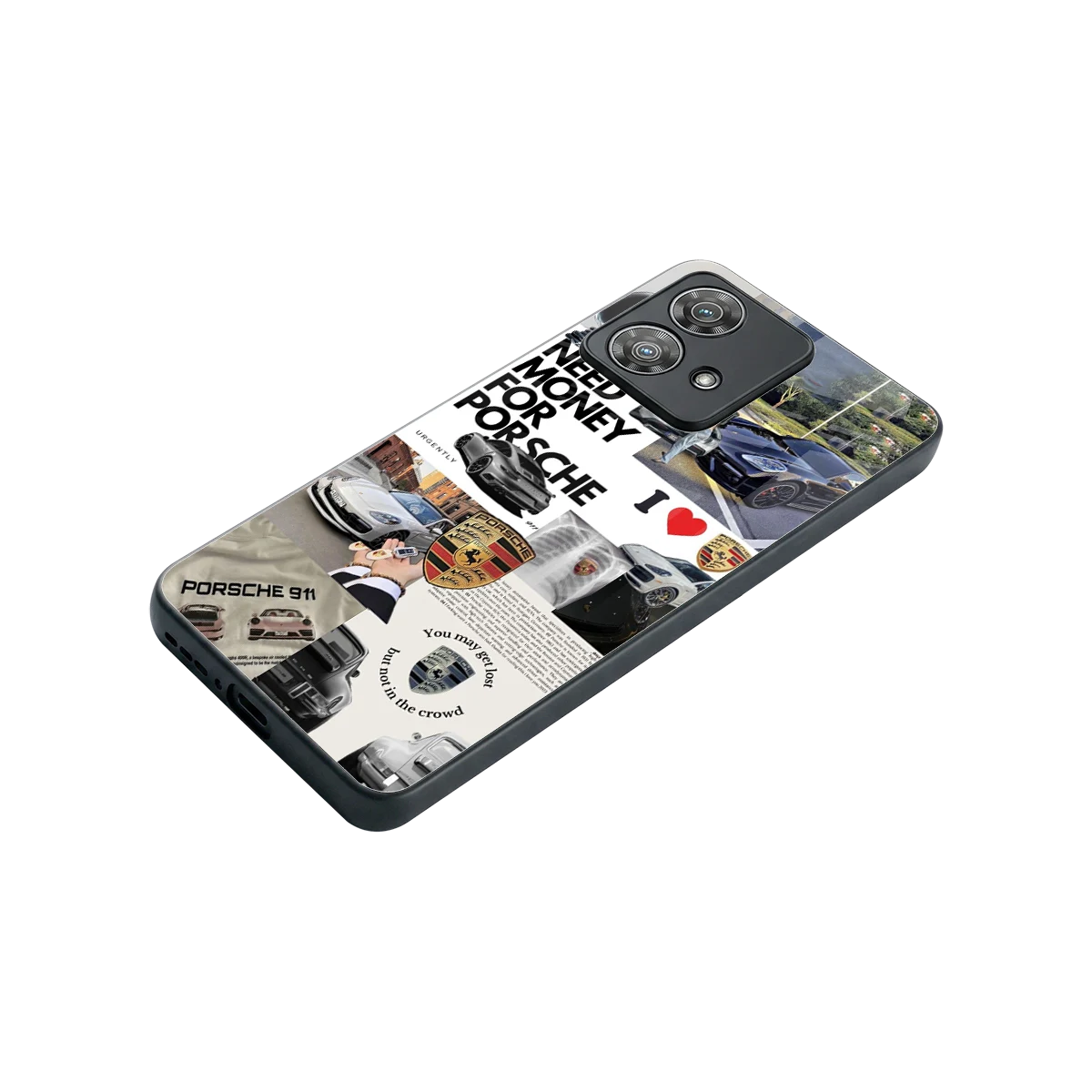 Luxe Dreams stylish phone case for motorola edge 40 neo 5g | glossy glass and slim fit