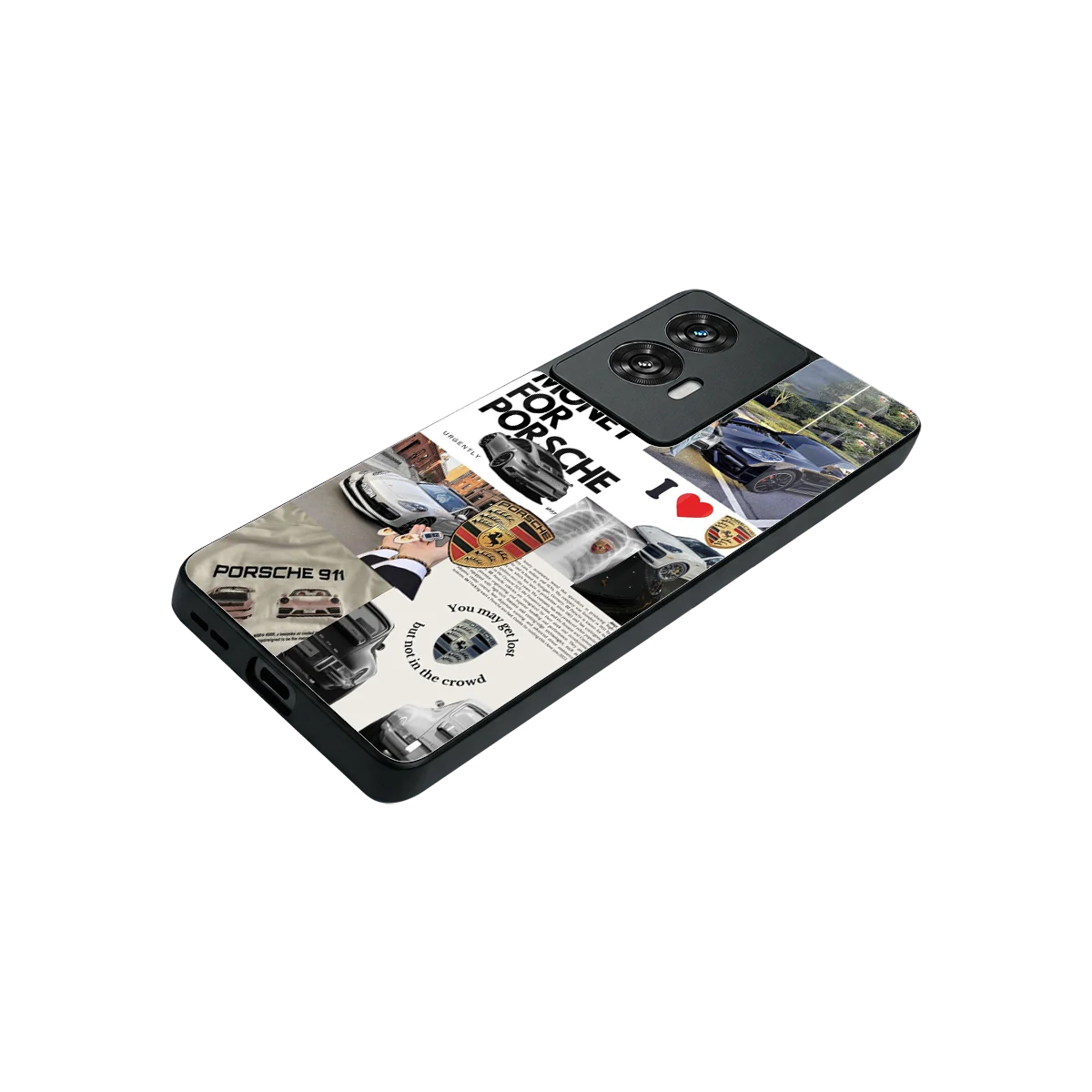 Luxe Dreams stylish phone case for motorola edge 50 fusion | glossy glass and slim fit