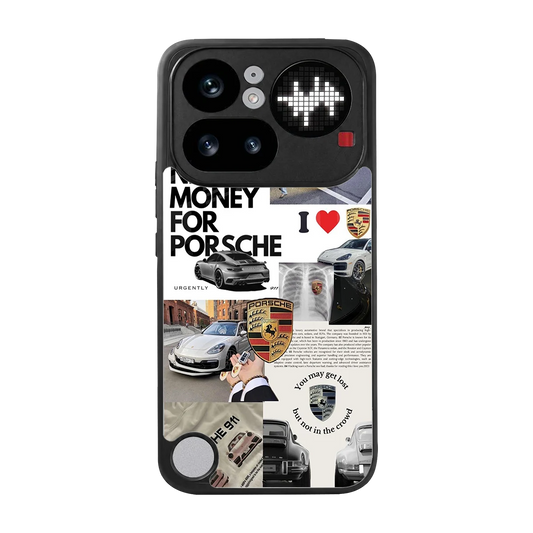 Luxe Dreams back phone cover | glass case for nothing phone 4a pro