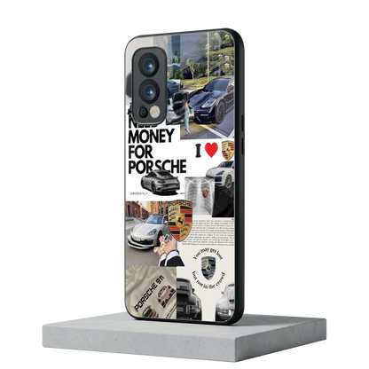 Luxe Dreams oneplus nord 2 mobile cover | shockproof glass phone case