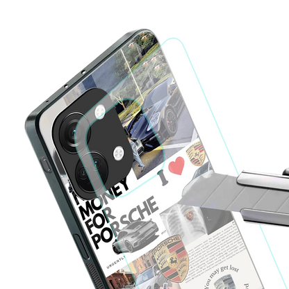 Luxe Dreams stylish phone case for oneplus nord 3 | glossy glass and slim fit