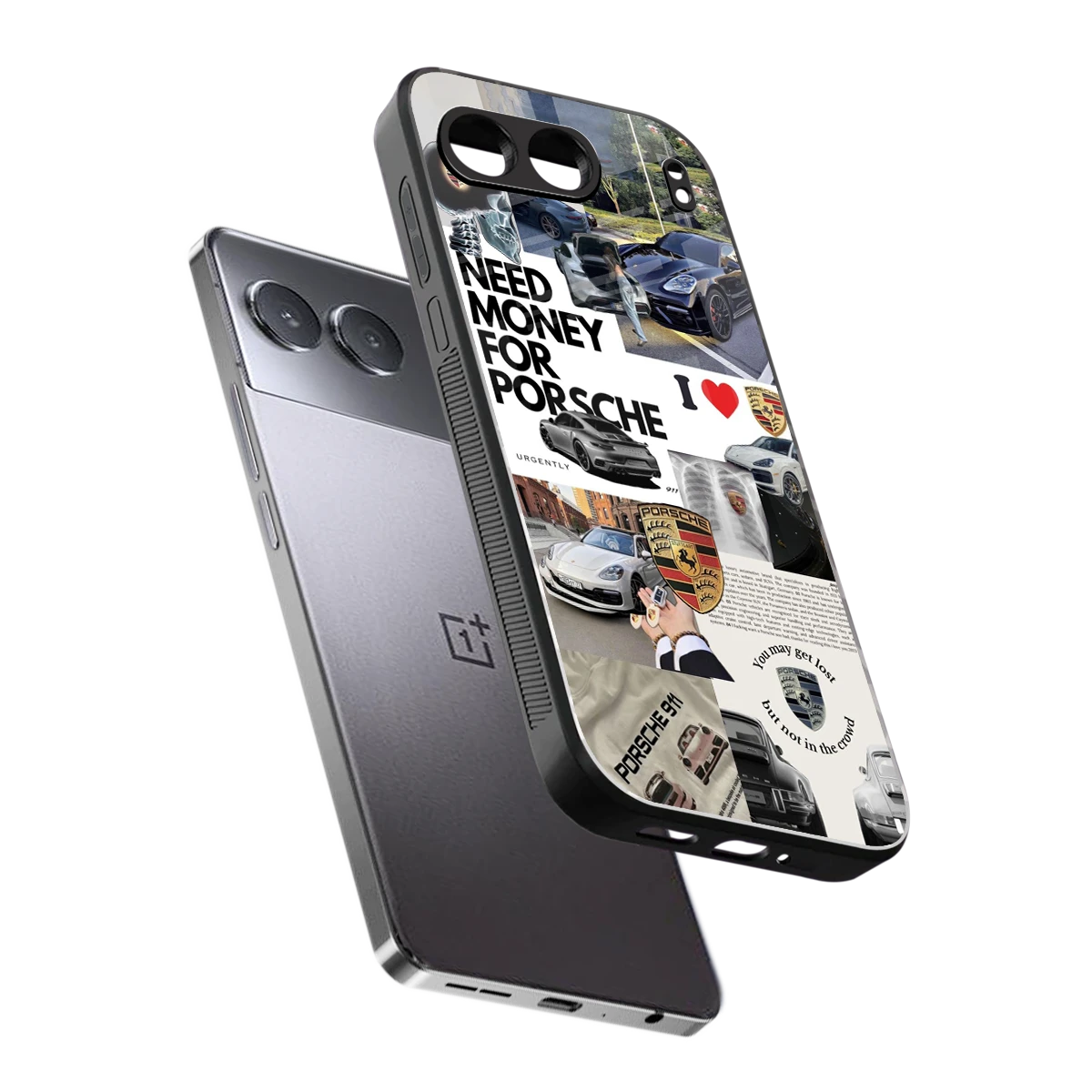 Luxe Dreams sleek oneplus nord 4 cover with tempered glass back and TPU edges