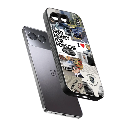 Luxe Dreams sleek oneplus nord 4 cover with tempered glass back and TPU edges
