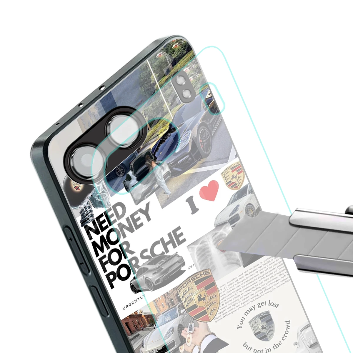 Luxe Dreams stylish phone case for oneplus nord 4 | glossy glass and slim fit