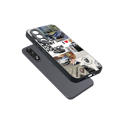 Luxe Dreams sleek oneplus nord 5 cover with tempered glass back and TPU edges