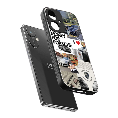 Luxe Dreams sleek oneplus nord ce 3 cover with tempered glass back and TPU edges