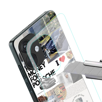 Luxe Dreams stylish phone case for oneplus nord ce 3 | glossy glass and slim fit