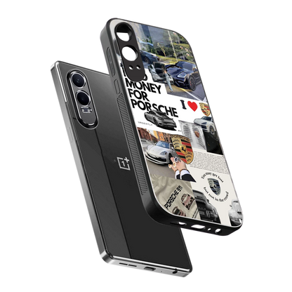 Luxe Dreams sleek oneplus nord ce 4 lite cover with tempered glass back and TPU edges