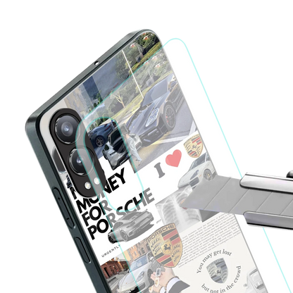 Luxe Dreams stylish phone case for oneplus nord ce 4 lite | glossy glass and slim fit