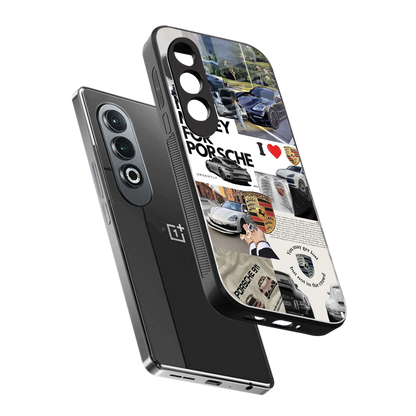 Luxe Dreams sleek oneplus nord ce 4 cover with tempered glass back and TPU edges