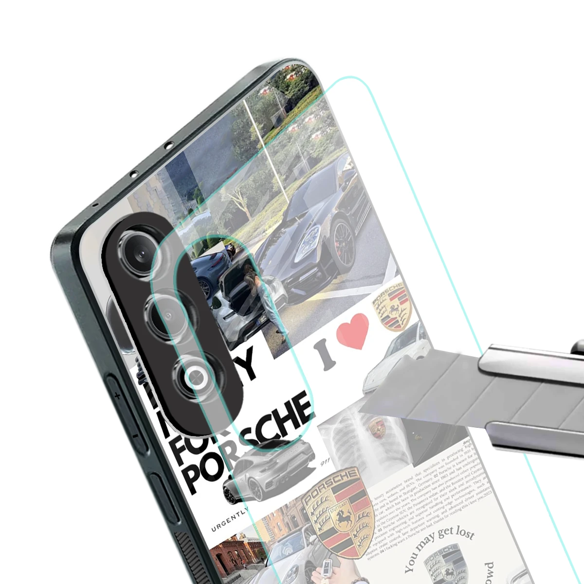 Luxe Dreams stylish phone case for oneplus nord ce 4 | glossy glass and slim fit