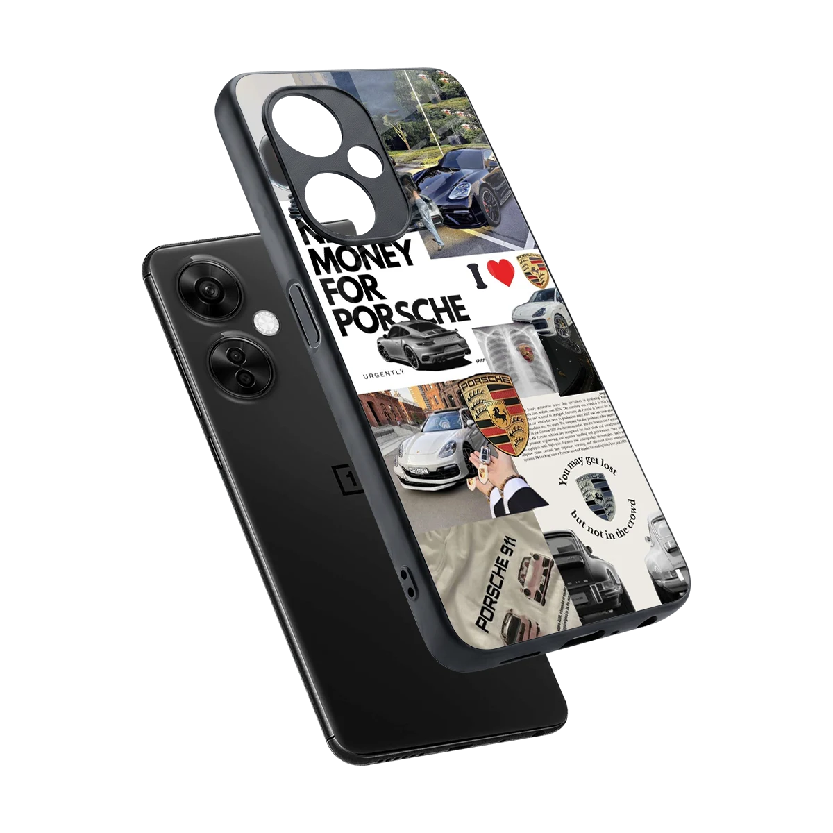 Luxe Dreams sleek oneplus nord ce 3 lite cover with tempered glass back and TPU edges