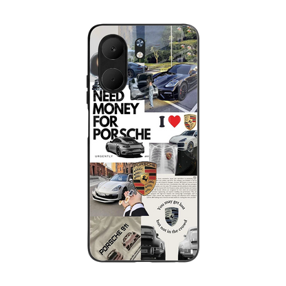 Luxe Dreams back phone cover | glass case for oppo a5x 5g