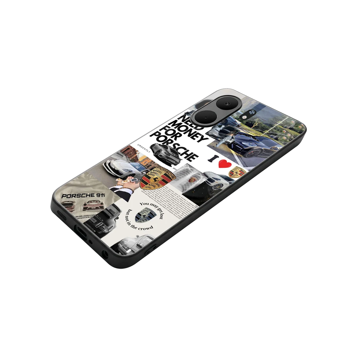 Luxe Dreams stylish phone case for oppo a5x 5g | glossy glass and slim fit