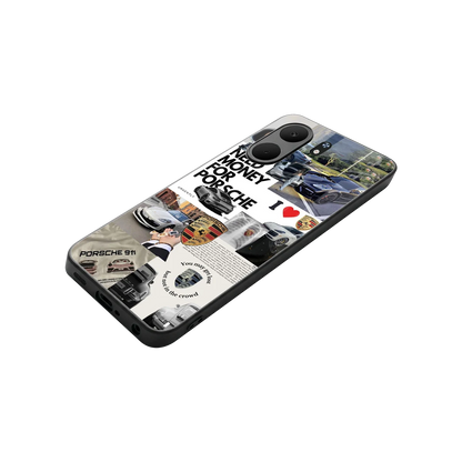 Luxe Dreams stylish phone case for oppo a5x 5g | glossy glass and slim fit
