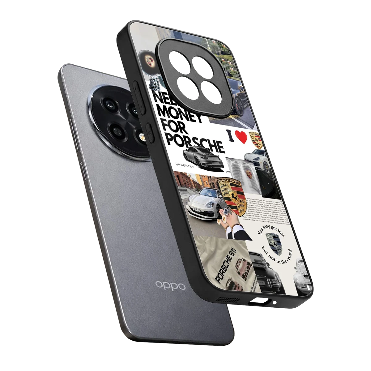 Luxe Dreams sleek oppo f29 pro 5g cover with tempered glass back and TPU edges