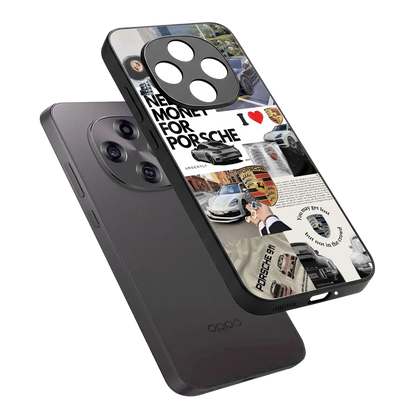 Luxe Dreams sleek oppo f31 pro 5g cover with tempered glass back and TPU edges