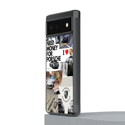 Luxe Dreams stylish phone case for google pixel 6a | glossy glass and slim fit