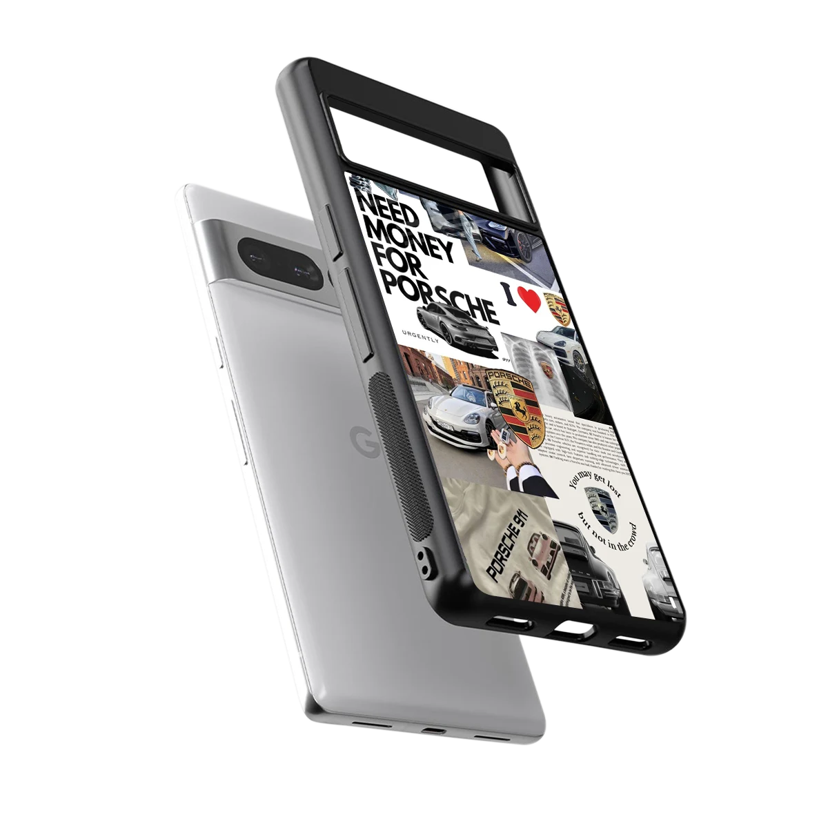 Luxe Dreams sleek google pixel 7 pro cover with tempered glass back and TPU edges